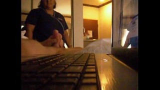 Horny Maid Caught in Hot Hotel Cum Show!