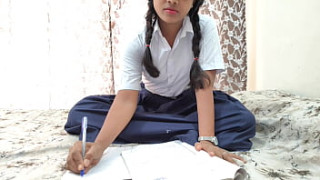First Time Desi Teen Creampie in Hot Mumbai Action!
