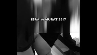 Sultry Brunette's Steamy Bathroom Quickie in Stockings